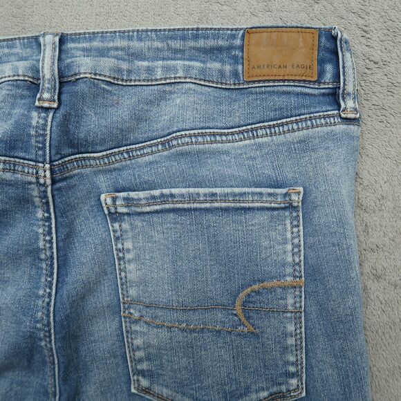 American Eagle Outfitters Denim Blue Jeggings - Picture 15 of 16